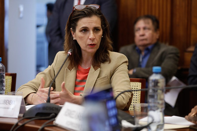 Ministra de Vivienda pide al Congreso «reflexión» sobre autorización de viaje a los EEUU para Dina Boluarte