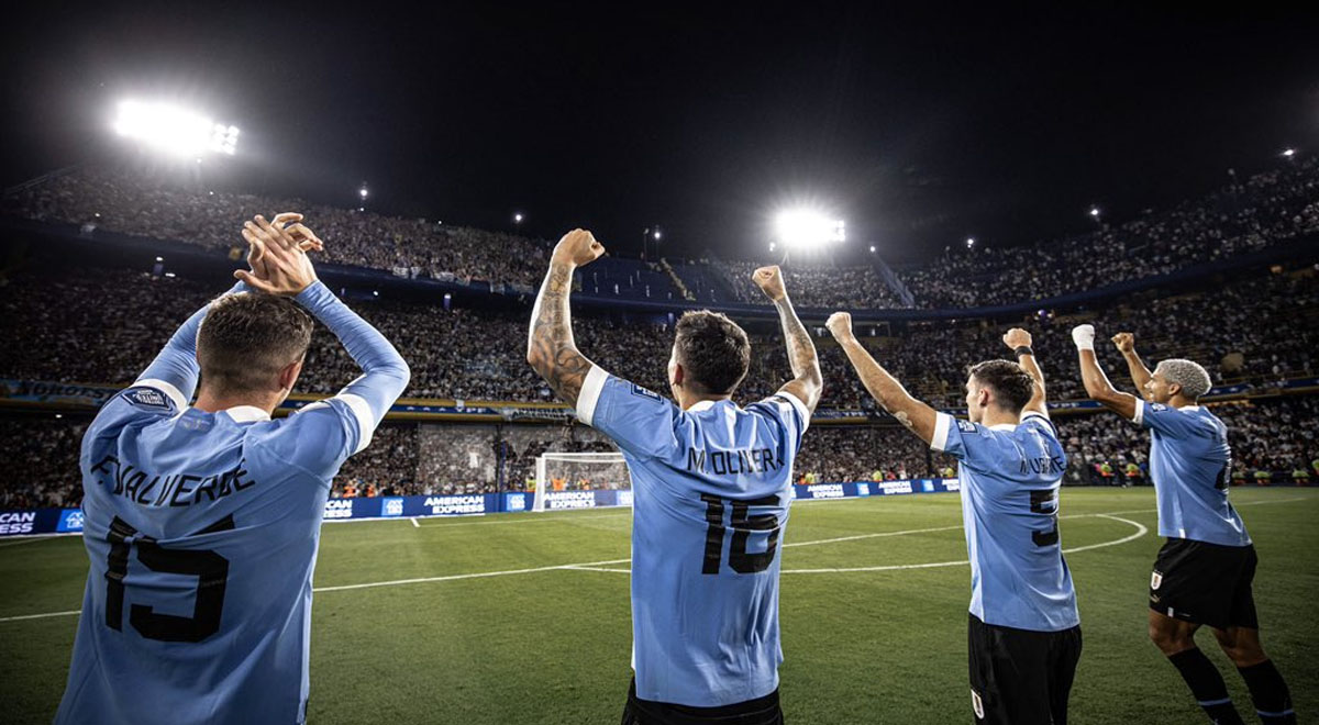 La Selección uruguaya vence a Argentina en la Bombonera. Foto: @Uruguay