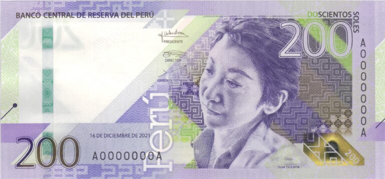 Bcrp Pone En Circulación Nuevo Billete De 200 Soles Con Moderno Diseño Y Elementos De Seguridad 3116