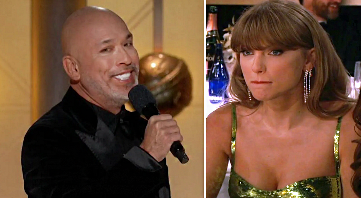 Momento tenso en los Golden Globes 2024.