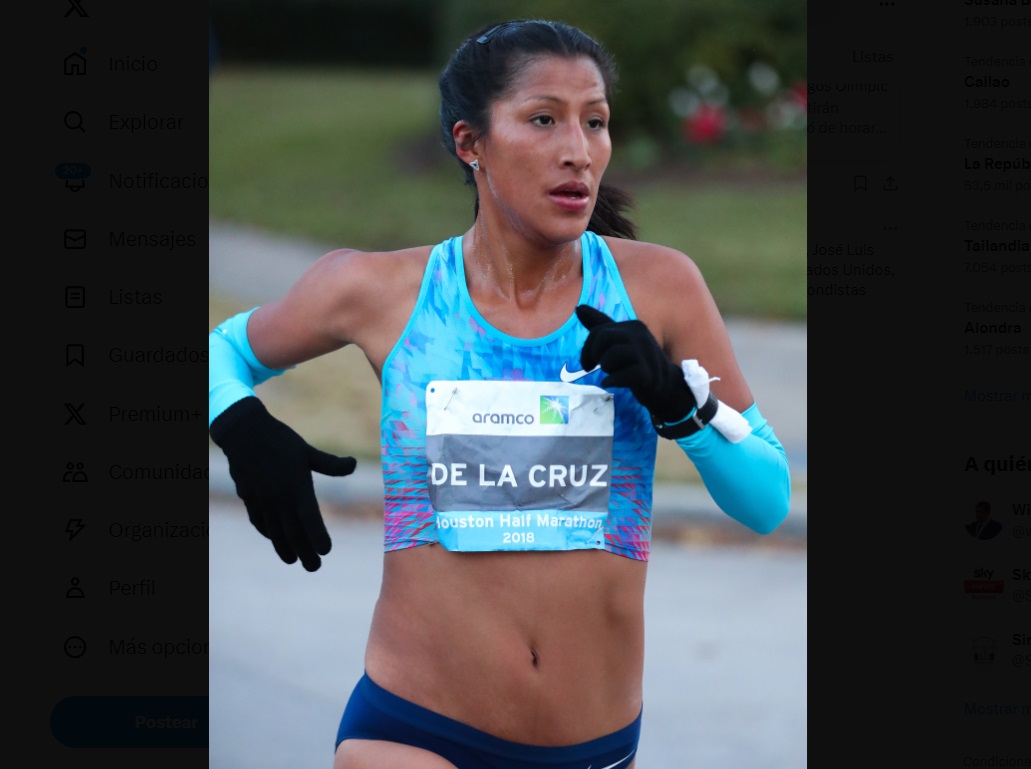 Jovana de la Cruz won the National Cross Country Championship