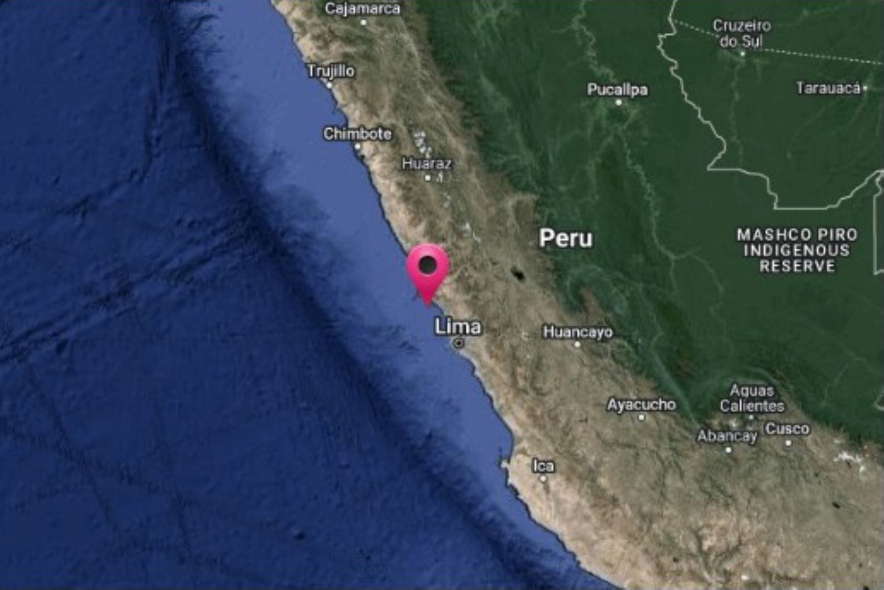 Tremor of magnitude 4.5 shakes Lima