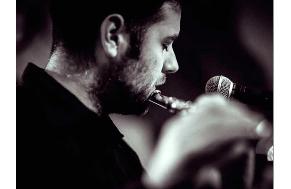 Peruvian flutist Daniel Cueto performs as a soloist