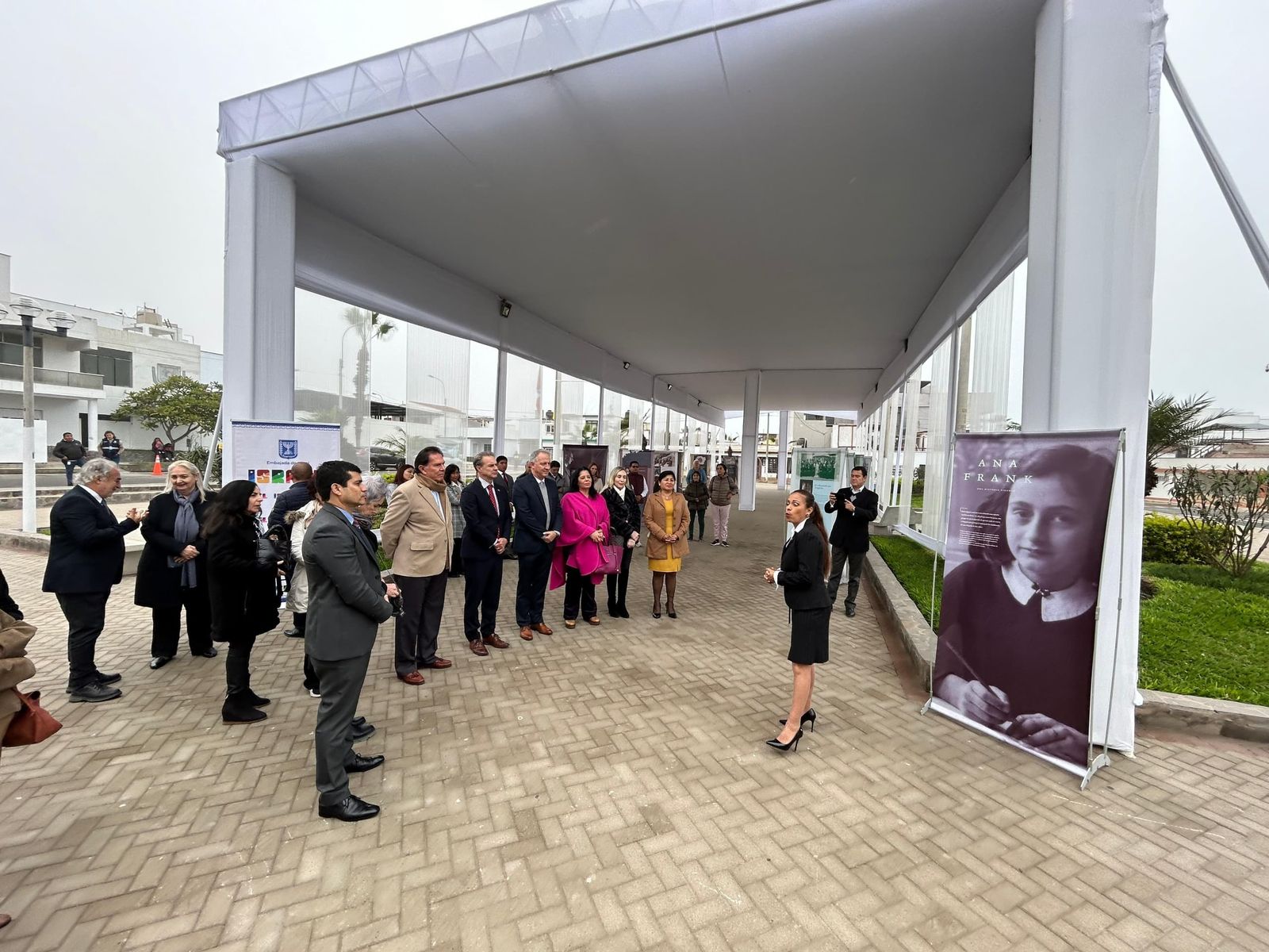 Touring exhibition about Anne Frank in Punta Hermosa