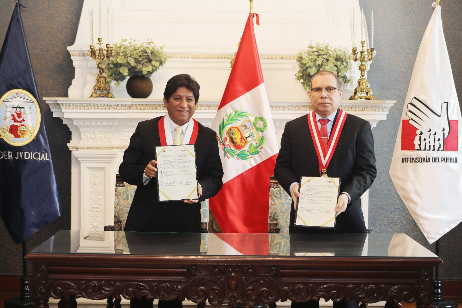 Poder Judicial y Defensoría del Pueblo firmaron convenio para reducir ...