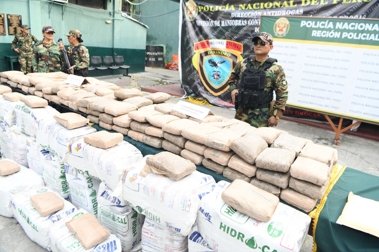 Loreto: Policía decomisa media tonelada de droga durante operativo ...
