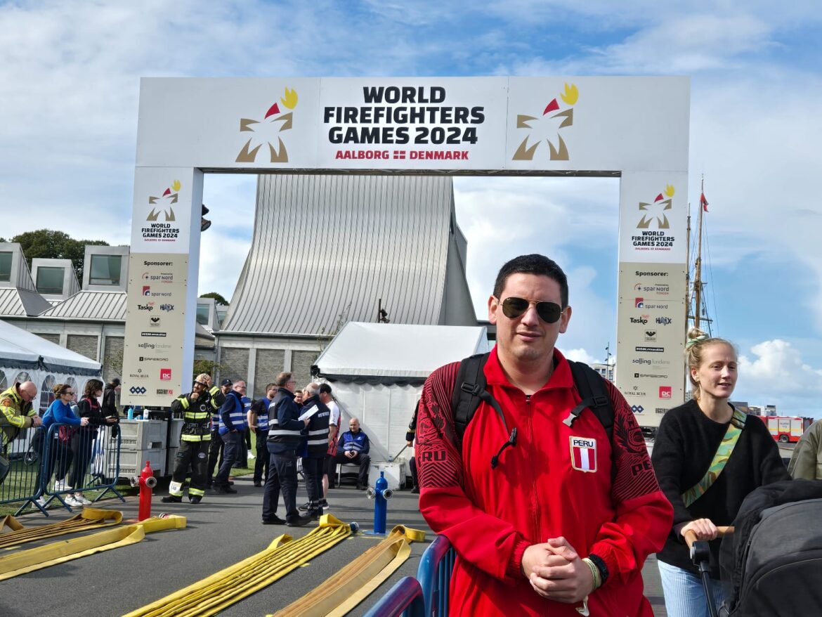 Aarón Huaynate. World Firefighters Games