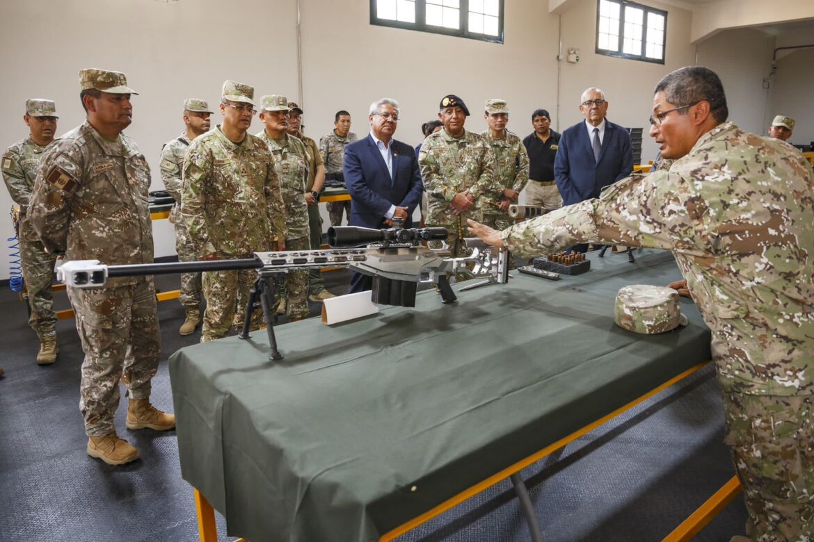 armamento del Ejército peruano