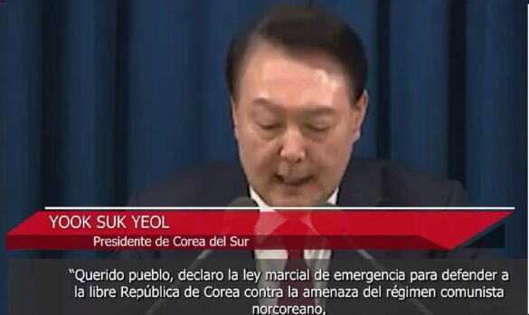 El Presidente Surcoreano Declara La Ley Marcial Y Acusa A La Oposición ...