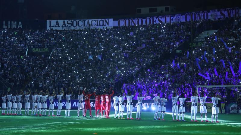 Alianza Lima. Noche blanquiazul. Alianza Lima. Noche blanquiazul.