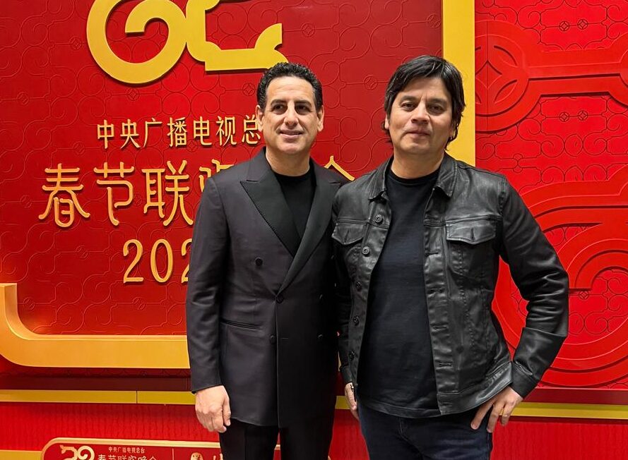 Lucho Quequezana y Juan Diego Flórez.