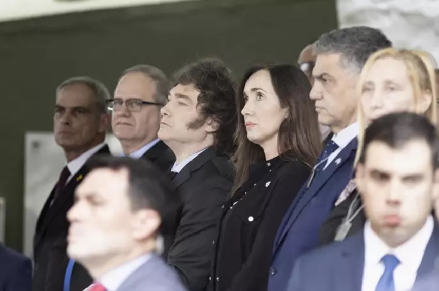 Javier Milei y Victoria Villarruel