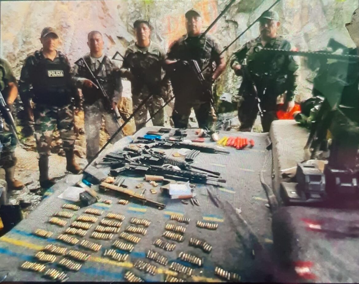 armas de fuego en Pataz