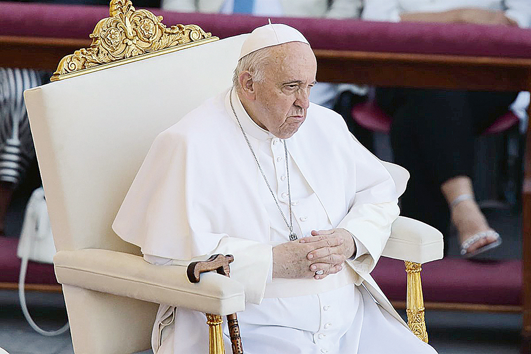 Pope Francis presides mass for World Meeting of Families