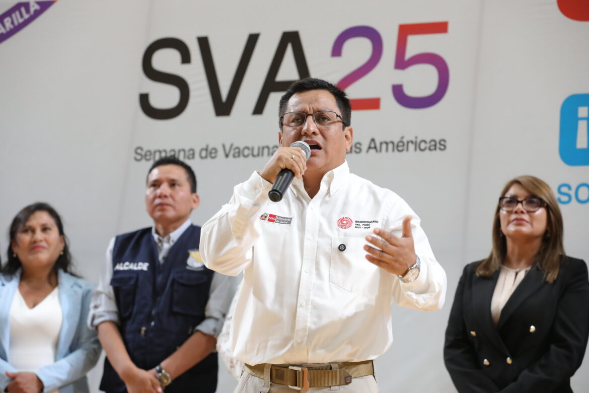 Ministro de Salud, Cesar Vasquez