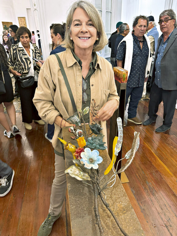 Artista plástica Maricruz Arribas y su obra Realización