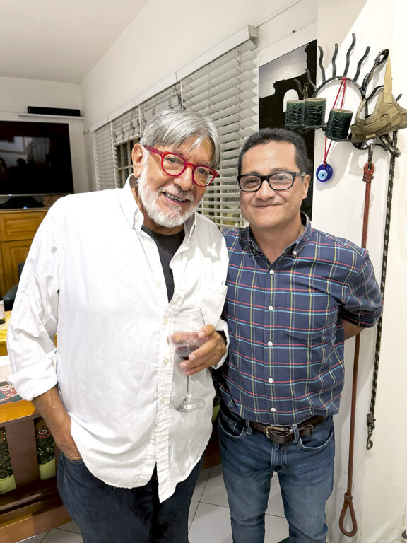 Andrés Longhi y Tito Castro.