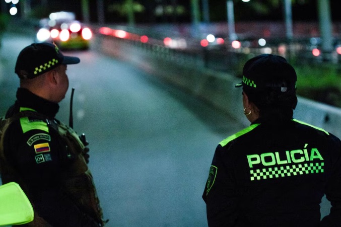 policias colombia