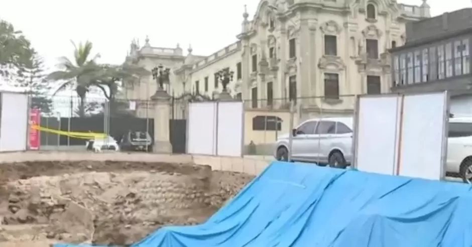 OBRAS PALACIO DE GOBIERNO PARALIZADAS
