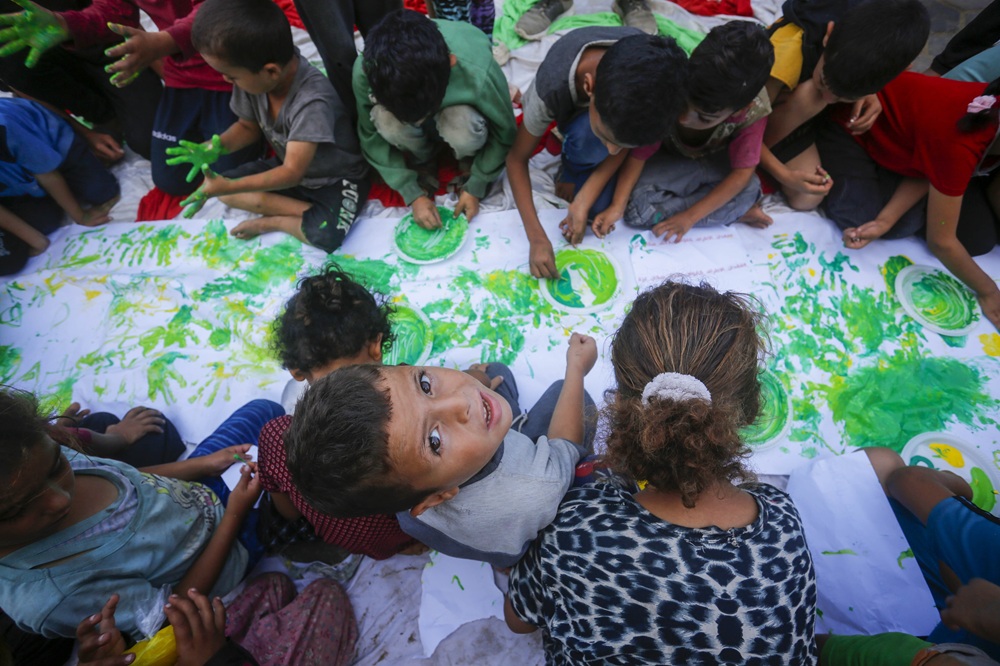 Ayuda en Acción y UNRWA se unen para ofrecer protección psicológica a la infancia en Gaza