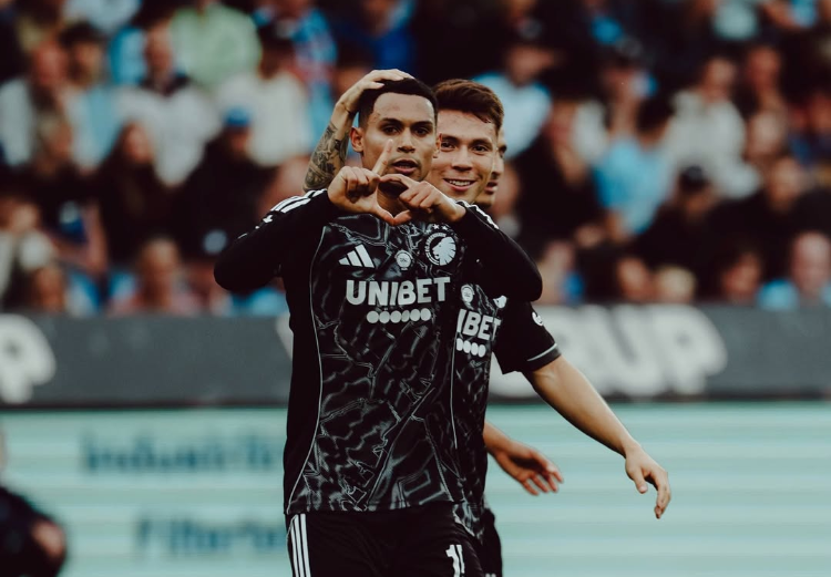 Marcos López marcó su primer gol con Copenhague