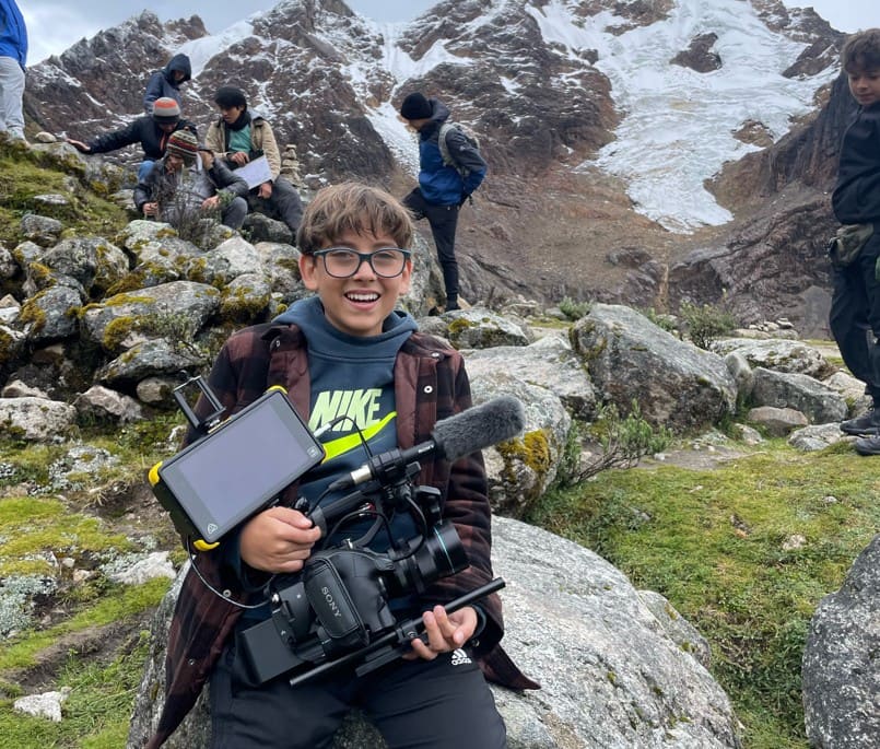 alpamayo un colegio que estrena pelicula