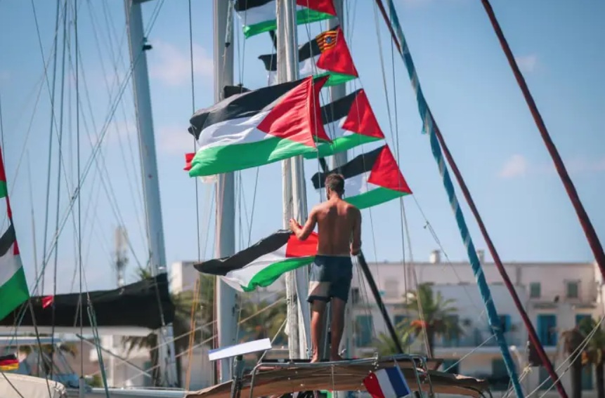 flotilla hacia la Franja de Gaza