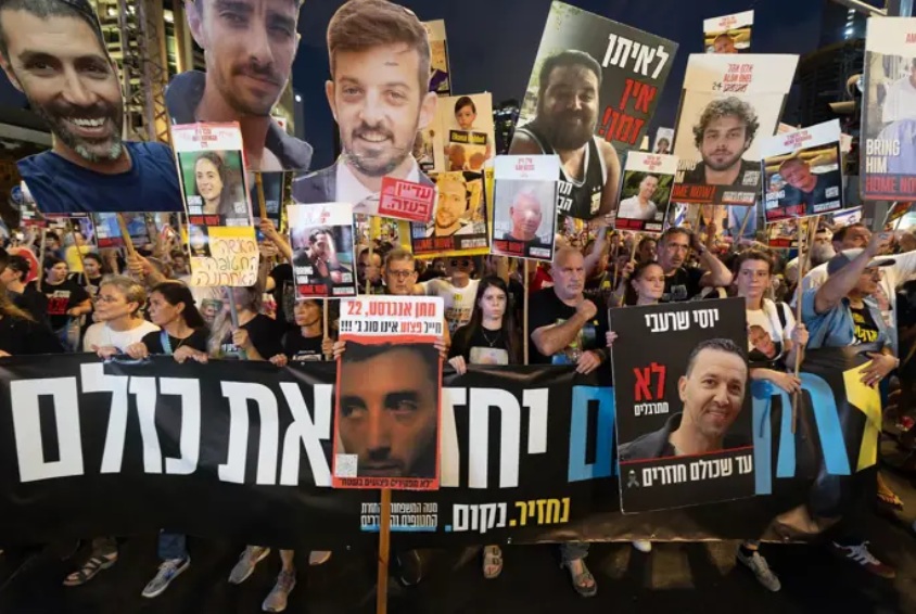 israel manifestación