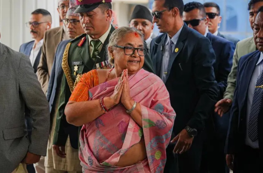 La nueva primera ministra de Nepal, Sushila Karki - Europa
