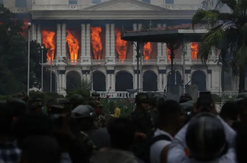 Singha Durbar, sede del Gobierno de Nepal