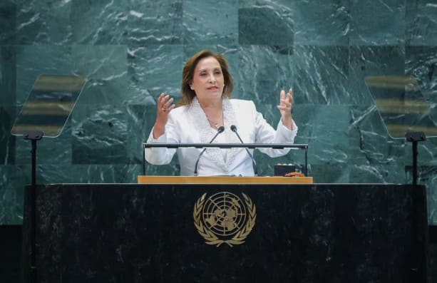presidenta boluarte en la onu a trump