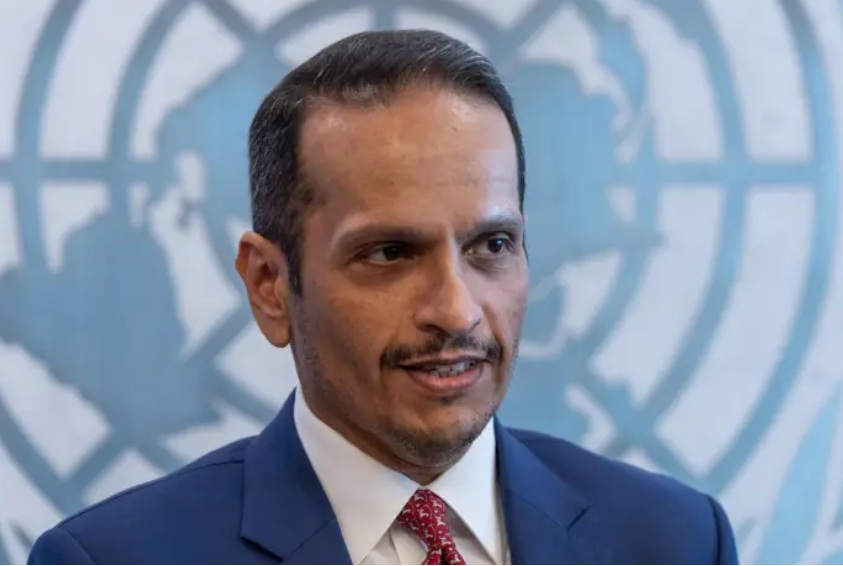 El primer ministro de Qatar, Mohamed bin Abdulrahmán al Thani.