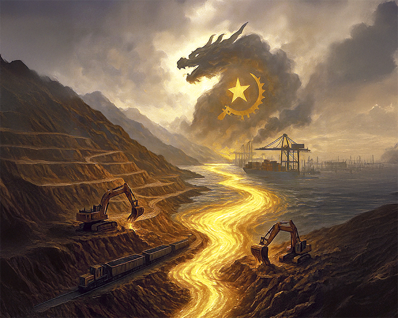 Dragón dorado