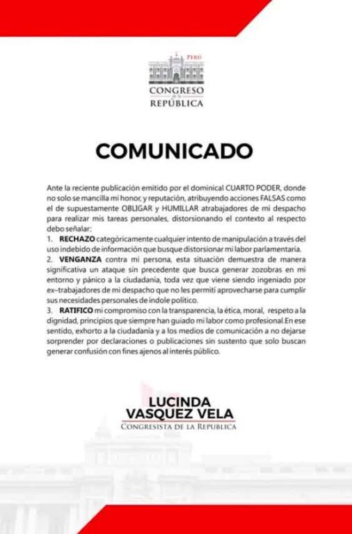 Lucinda Vasquez-pronuciamiento