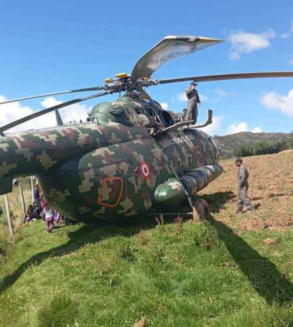 helicóptero