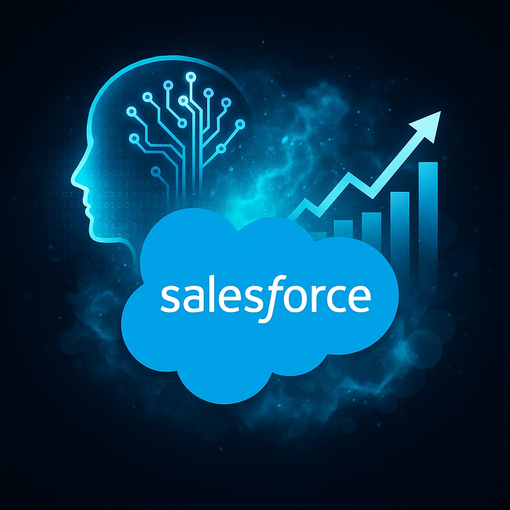 Salesforce se reinventa con IA y proyecta superar los 60 mil millones de dólares hacia 2030