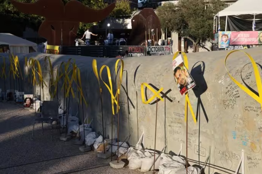 Memoria a los rehenes israelies