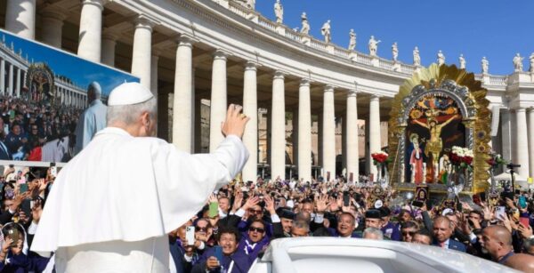 Señor de los Milagros en Roma
