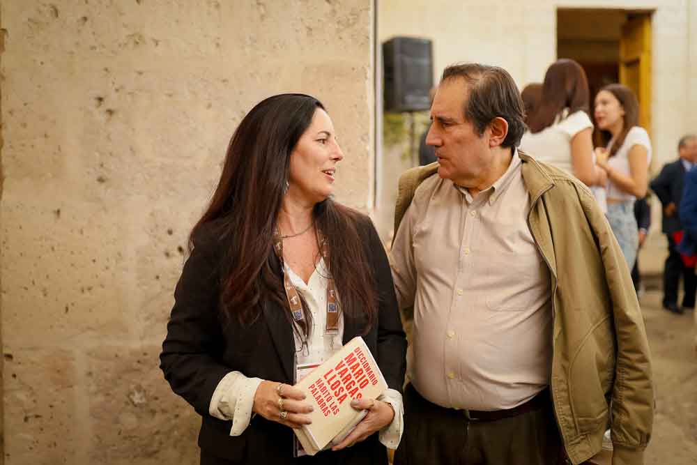 Alonso Ruiz Rosas y Morgana Vargas Llosa