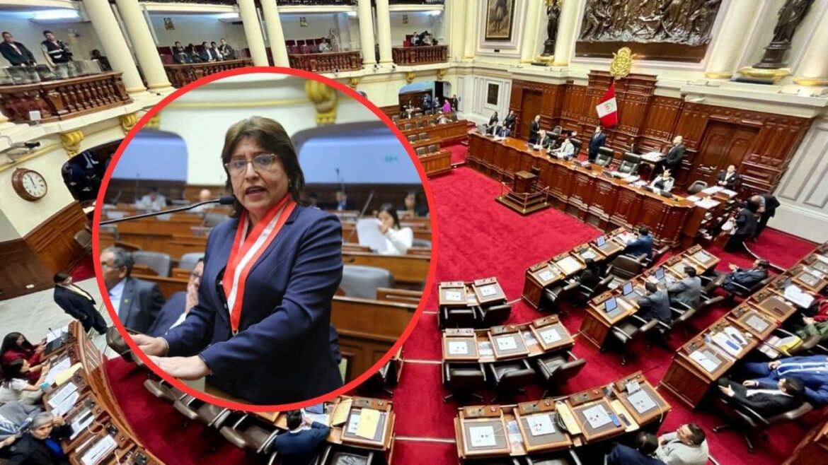 delia espinoza y congreso