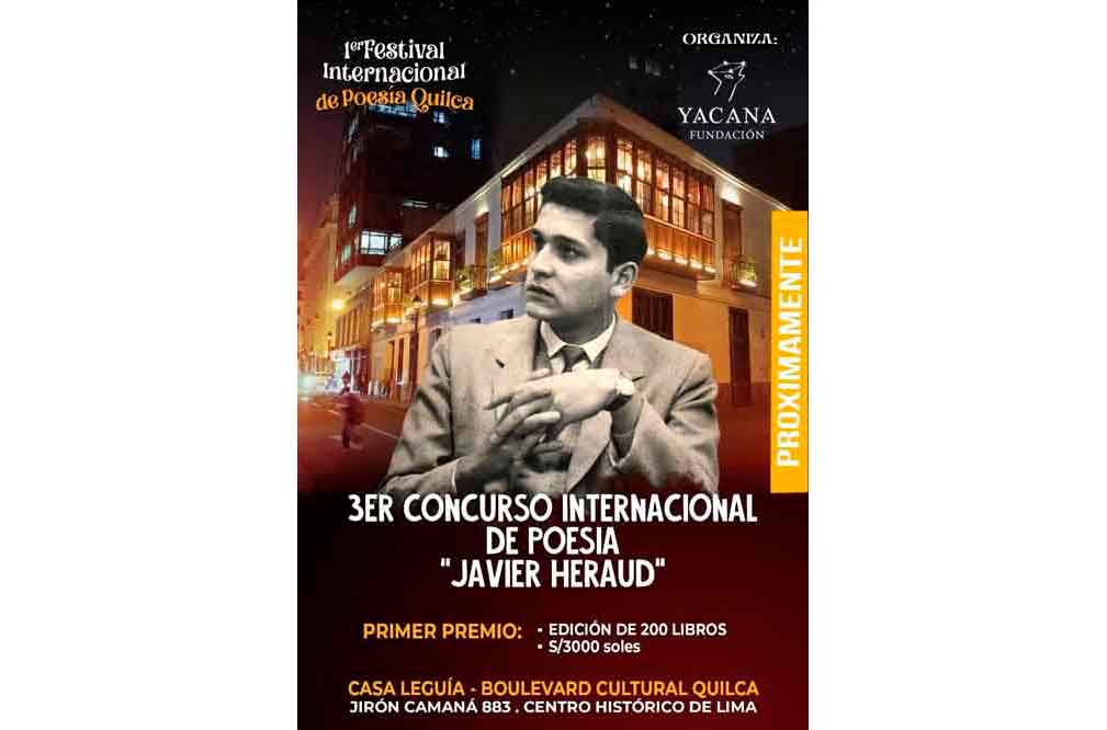 Concurso de Poesía Javier Heraud