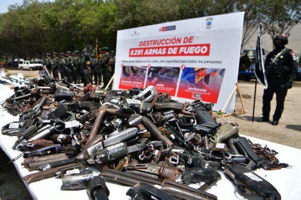 Más de 8 mil armas decomisadas serán convertidas en juegos infantiles ...