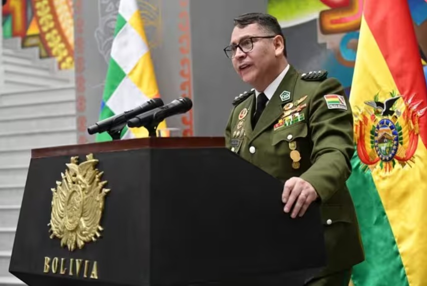 Viceministro de Interior de Bolivia, Jhonny Aguilera
