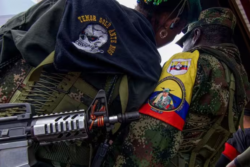 Guerrilleros de las FARC.