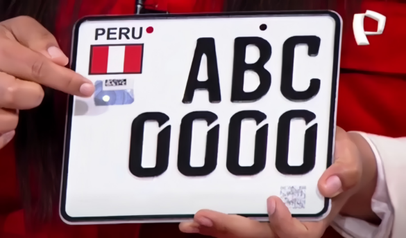 Perú inicia cambio obligatorio a placas con chip RFID para motos desde diciembre - Caretas Nacional