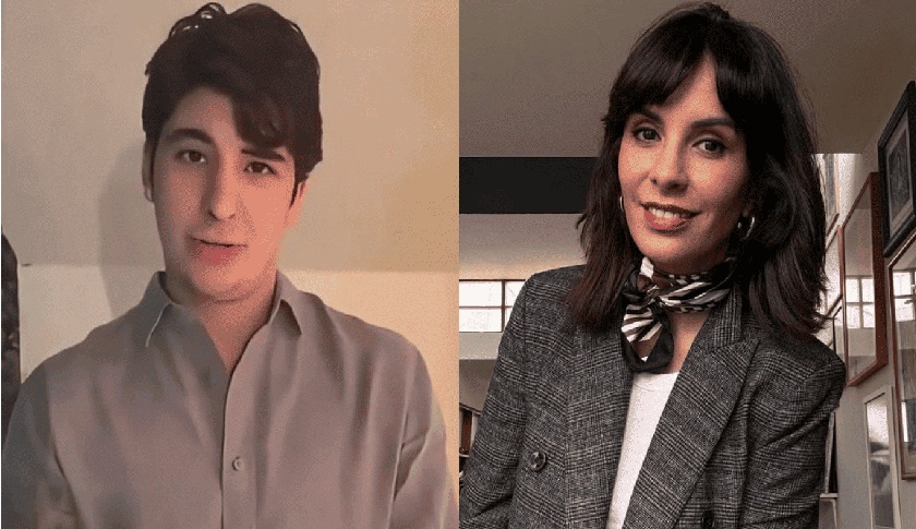 Federico Dantón y Carla García