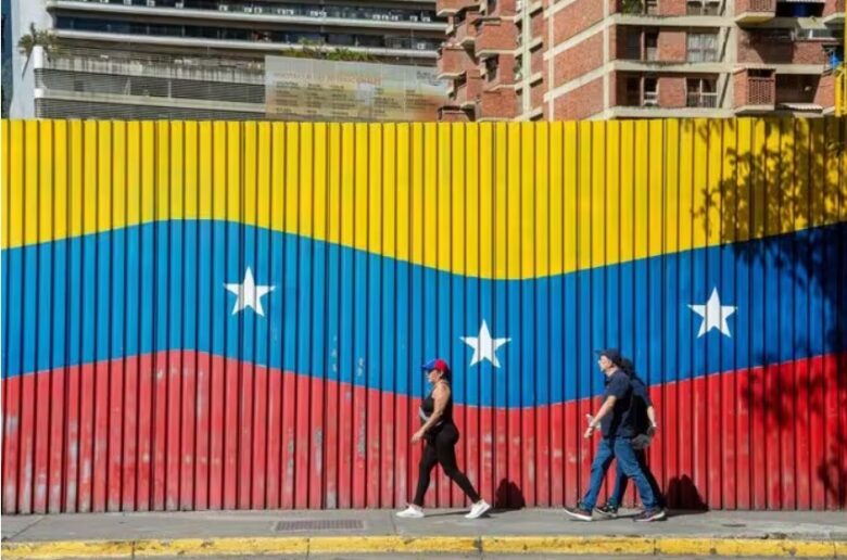 mural bandera venezonalana