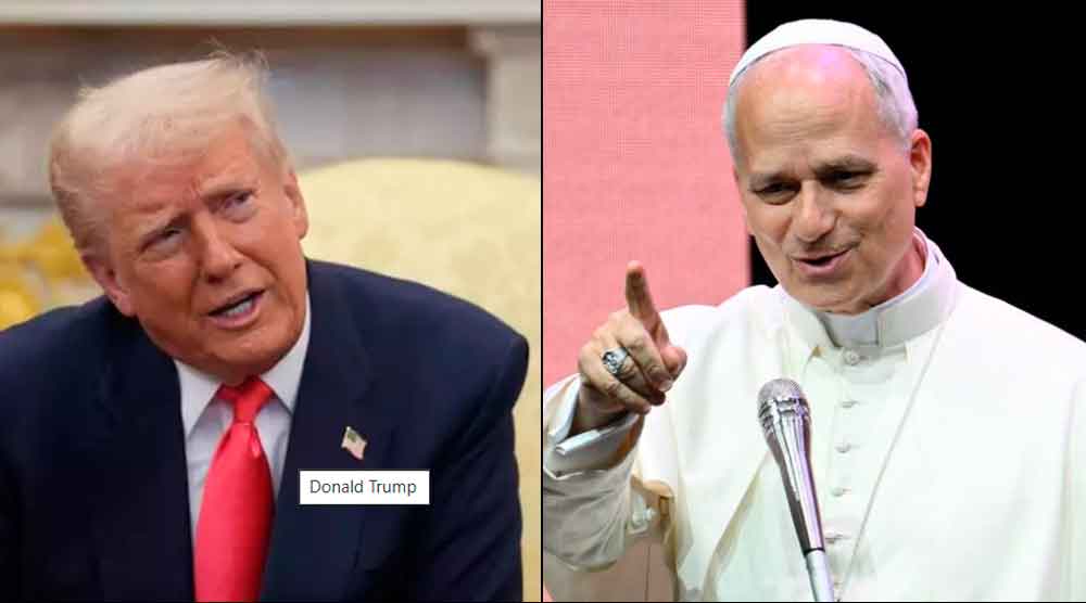 Trump y Papa León XIV