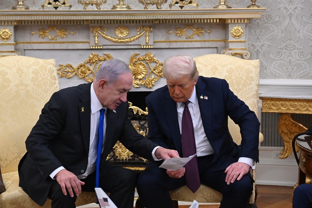 Donald Trump y Benjamin Netanyahu