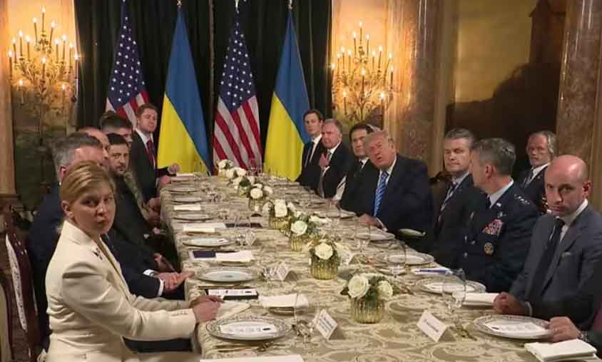 Reunión de Zelenski y Trump